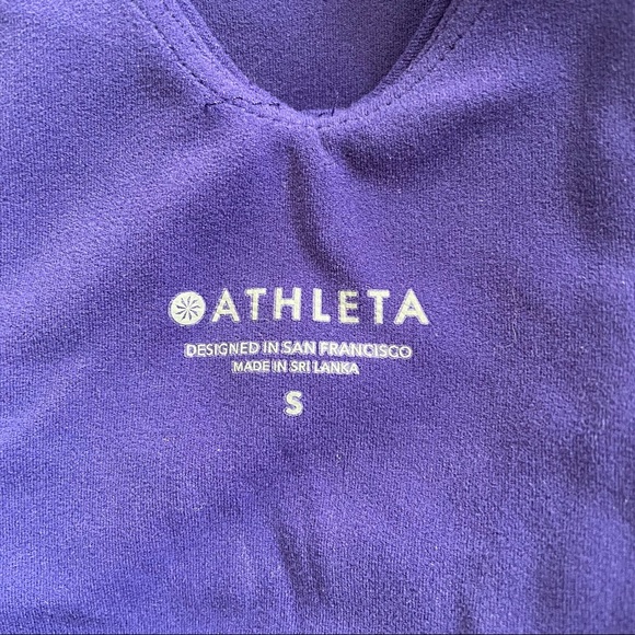 Athleta Conscious Crop D-DD+ in Poseidon Blue - Picture 6 of 11